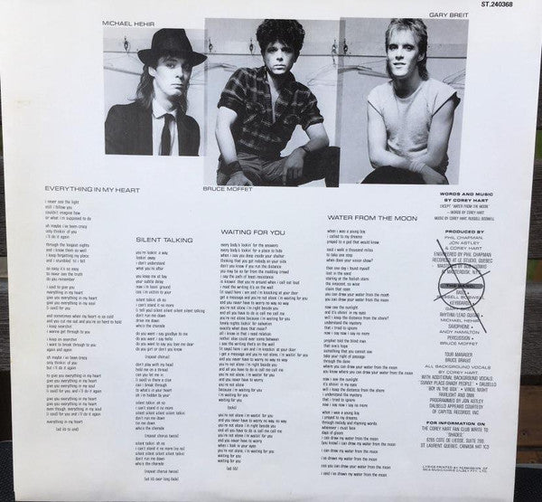 Corey Hart – Boy In The Box LP vinyl record, image 5 of 6