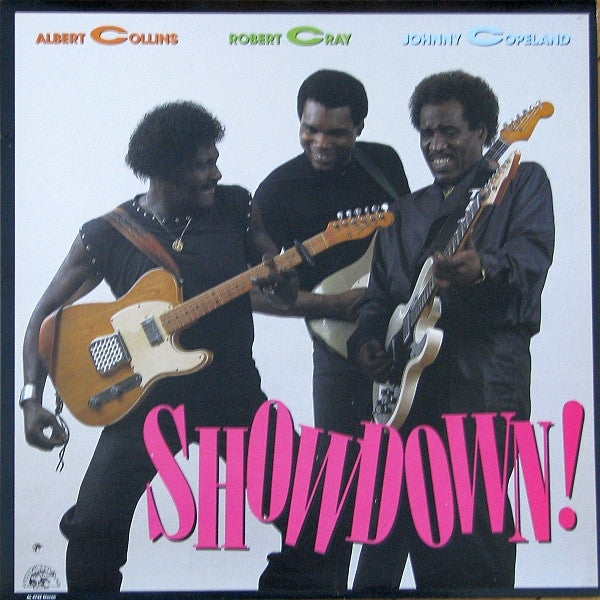 Albert Collins, Robert Cray, Johnny Copeland – Showdown! LP vinyl record, image 1 of 5