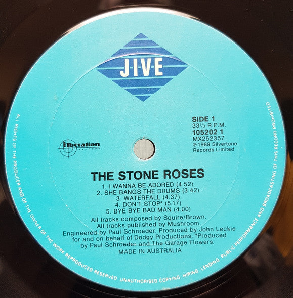 The Stone Roses – The Stone Roses LP vinyl record, image 3 of 6