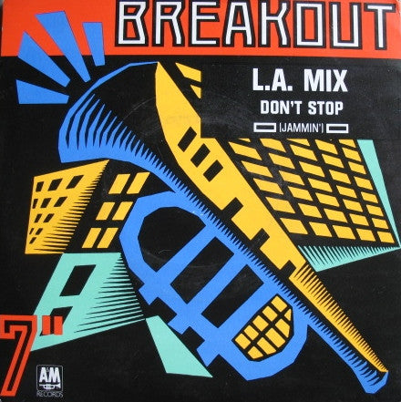 L.A. Mix – Don't Stop (Jammin') 7" vinyl record, image 1 of 4