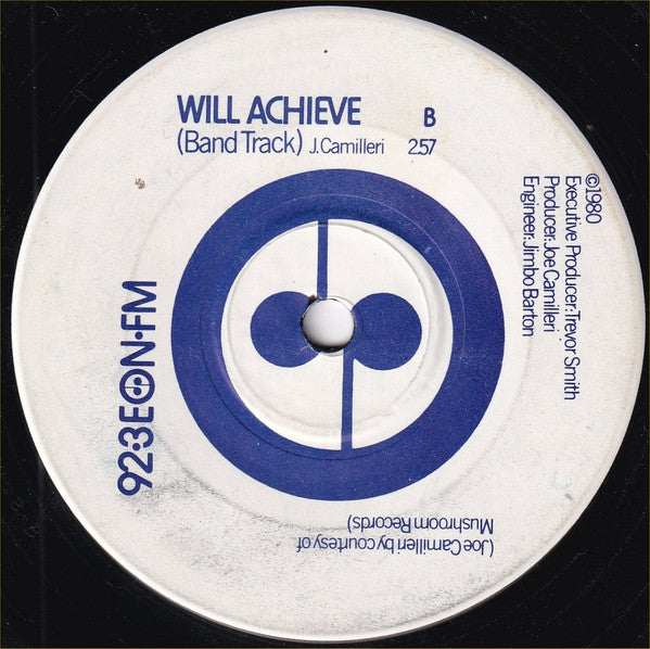 Joe Camilleri – Will Achieve 7" vinyl record, image 2 of 2