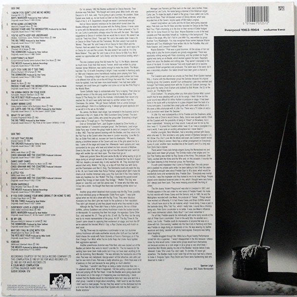 Various – Liverpool 1963-1964 Volume Two LP vinyl record, image 2 of 4