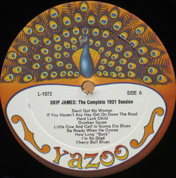 Skip James – The Complete 1931 Session LP vinyl record, image 3 of 5