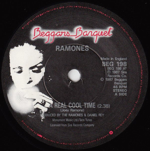 Ramones – Real Cool Time 7" vinyl record, image 3 of 4