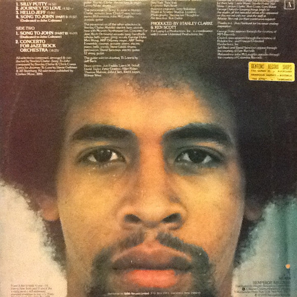 Stanley Clarke – Journey To Love LP vinyl record, image 2 of 4