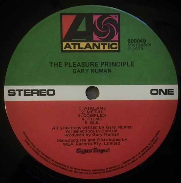 Gary Numan – The Pleasure Principle LP vinyl record, image 3 of 6