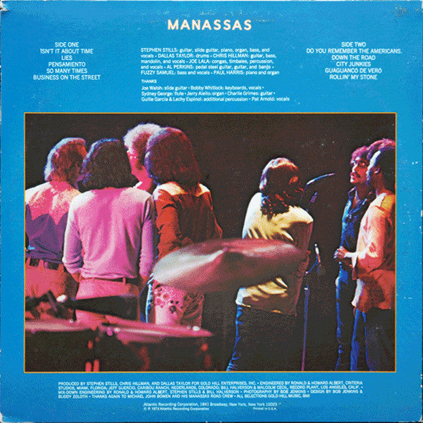Stephen Stills, Manassas – Down The Road LP vinyl record, image 2 of 6