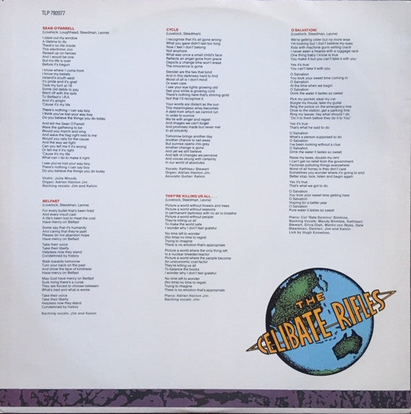 The Celibate Rifles – Blind Ear LP vinyl record, image 6 of 6