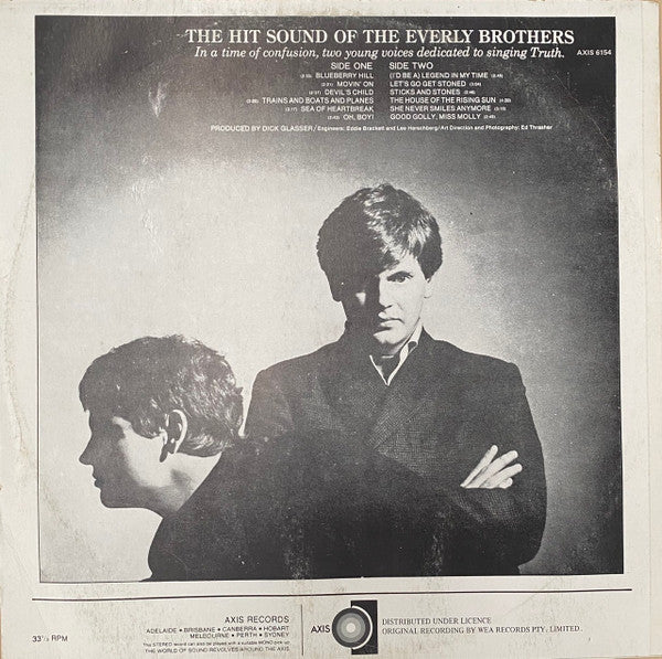 Everly Brothers – The Hit Sound Of The Everly Brothers LP vinyl record, image 2 of 4