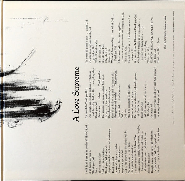 John Coltrane – A Love Supreme LP vinyl record, image 5 of 10