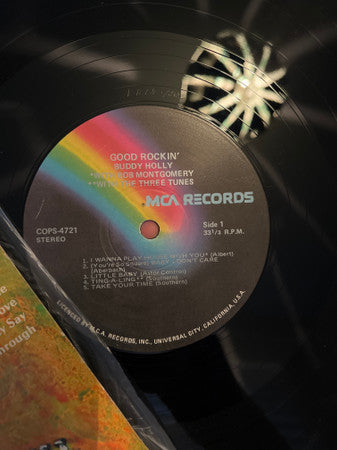 Buddy Holly – Good Rockin' LP vinyl record, image 3 of 3