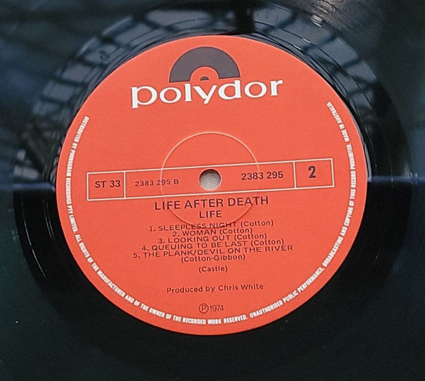Life – Life After Death LP vinyl record, image 4 of 5
