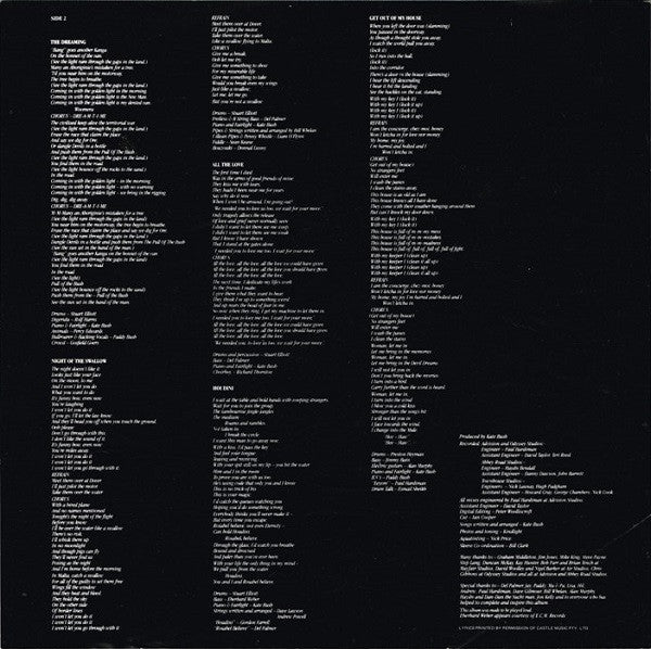 Kate Bush – The Dreaming LP vinyl record, image 6 of 10