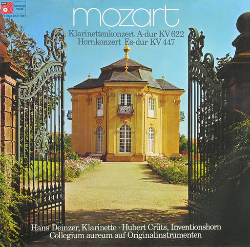 Wolfgang Amadeus Mozart, Hans Deinzer, Hubert Crüts, Collegium Aureum – Klarinettenkonzert A-dur KV 622 / Hornkonzert Es-dur KV 447 LP vinyl record, image 1 of 6