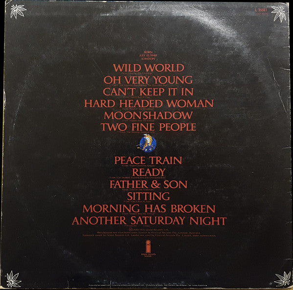 Cat Stevens – Greatest Hits LP vinyl record, image 2 of 6