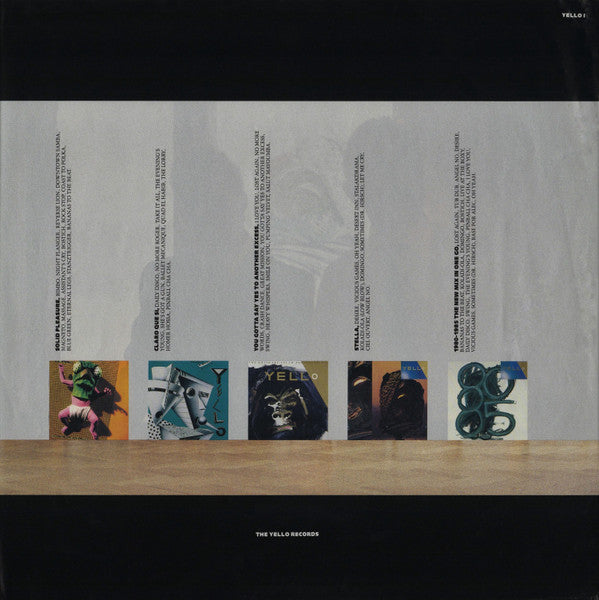 Yello – 1980 - 1985 The New Mix In One Go (2xLP) LP vinyl record, image 10 of 10