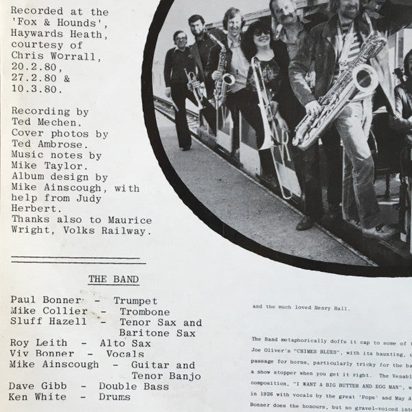 The Jubilee Jazz Band – Making Tracks LP vinyl record, image 5 of 5