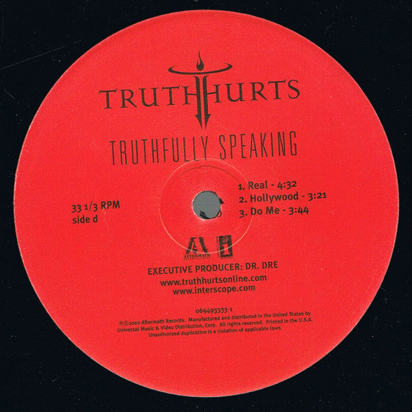 Truth Hurts – Truthfully Speaking (2xLP) LP vinyl record, image 3 of 5
