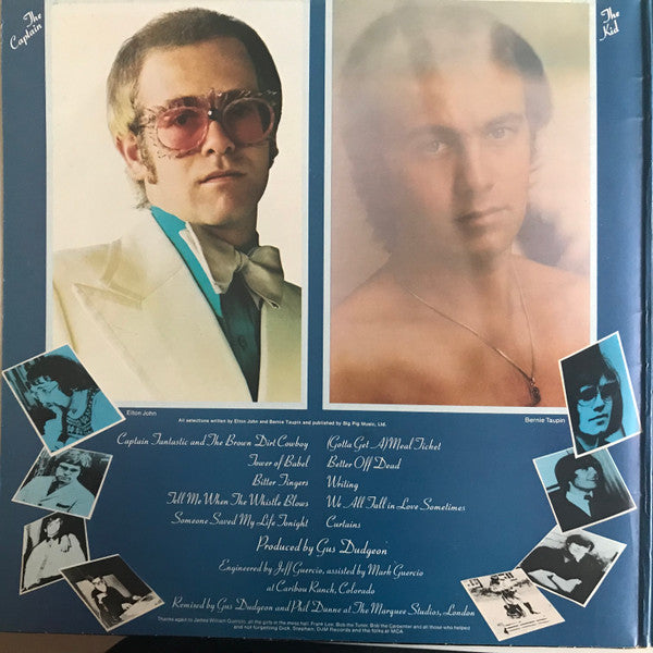 Elton John – Captain Fantastic And The Brown Dirt Cowboy LP vinyl record, image 2 of 10