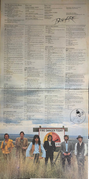 The Bushwackers – Bushfire LP vinyl record, image 8 of 10