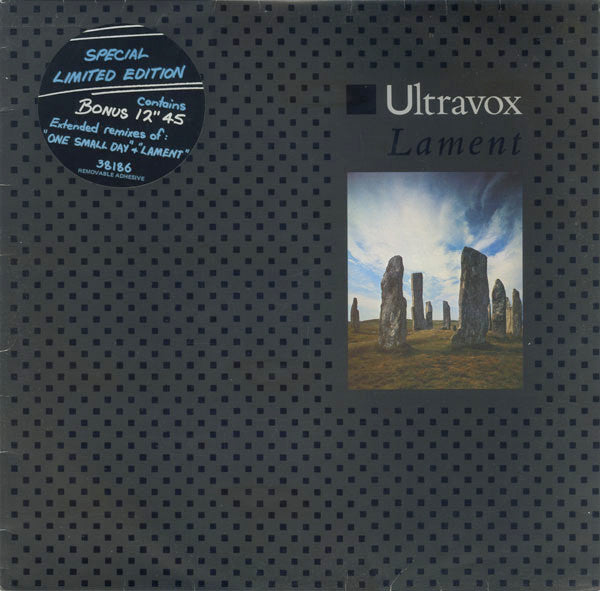 Ultravox – Lament LP vinyl record, image 1 of 8