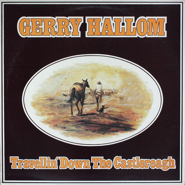 Gerry Hallom – Travellin' Down The Castlereagh LP vinyl record, image 1 of 4