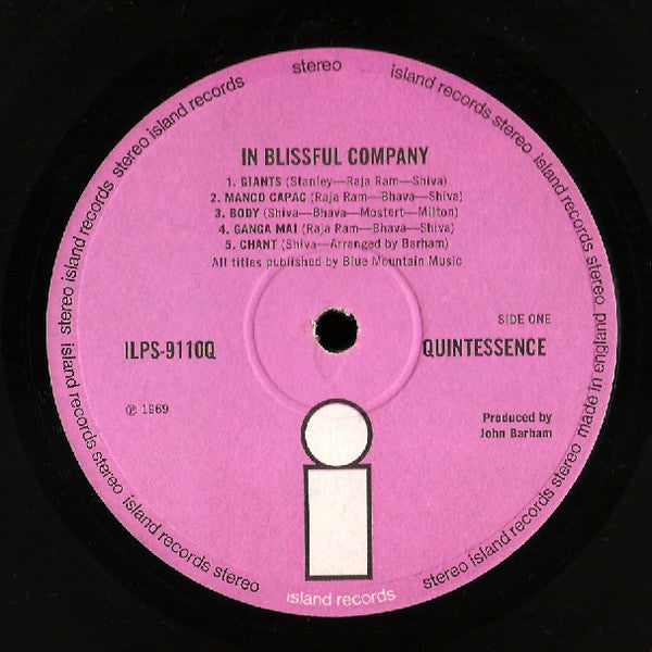 Quintessence – In Blissful Company LP vinyl record, image 2 of 10