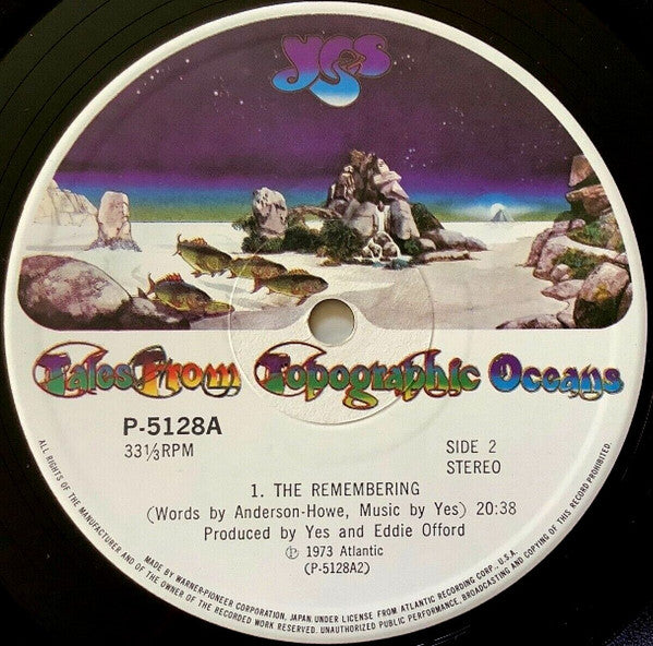 Yes – Tales From Topographic Oceans = 海洋地形学の物語 (2xLP) LP vinyl record, image 6 of 10