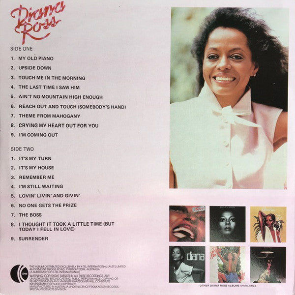 Diana Ross – Collection LP vinyl record, image 2 of 4