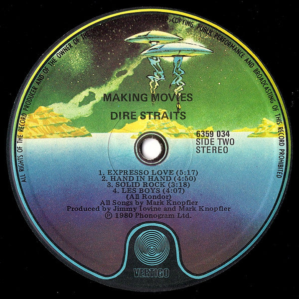 Dire Straits – Making Movies LP vinyl record, image 4 of 7