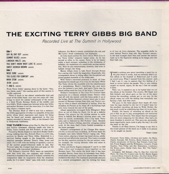 Terry Gibbs Big Band – The Exciting Terry Gibbs Big Band LP vinyl record, image 4 of 7