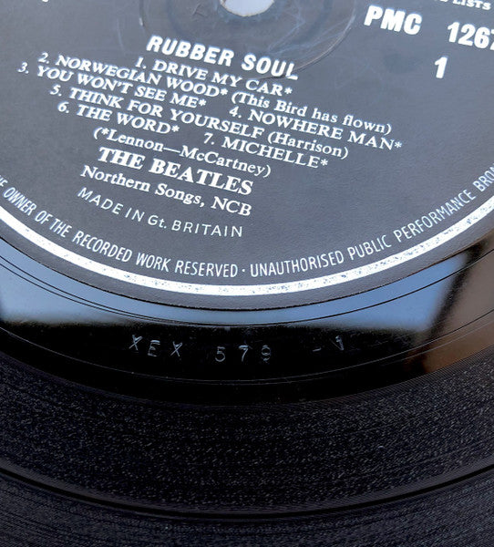 The Beatles – Rubber Soul LP vinyl record, image 5 of 7