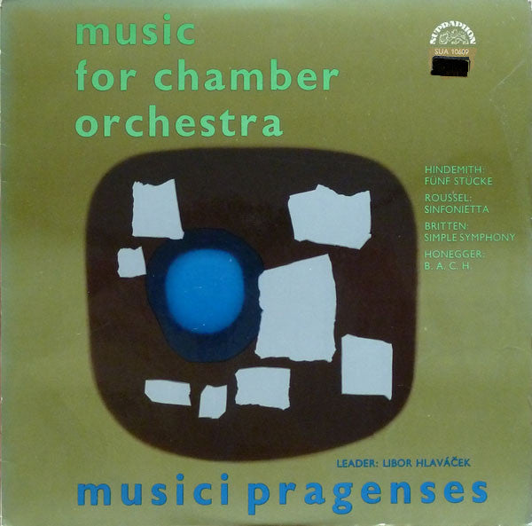 Musici Pragenses – Music For Chamber Orchestra LP vinyl record, image 1 of 4