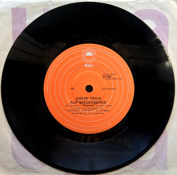 Cheap Trick – Surrender (Edited Version) 7" vinyl record, image 2 of 2