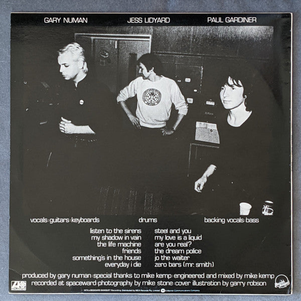 Tubeway Army – Tubeway Army LP vinyl record, image 2 of 7
