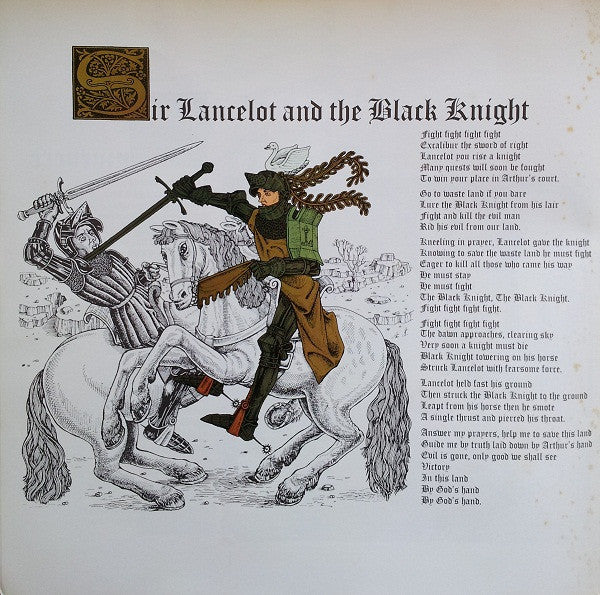 Rick Wakeman – The Myths And Legends Of King Arthur And The Knights Of The Round Table LP vinyl record, image 10 of 10