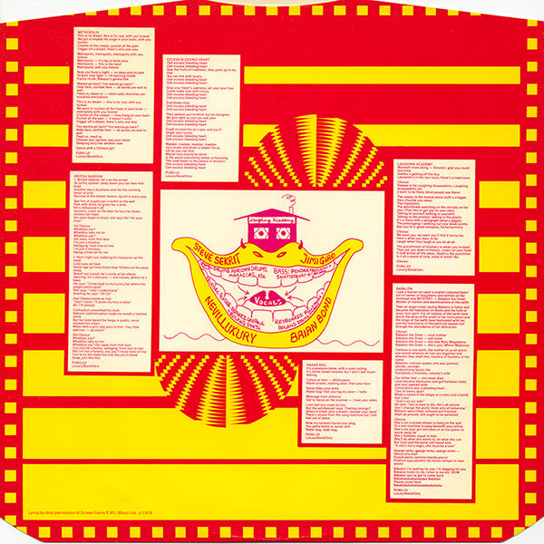 Punishment Of Luxury – Laughing Academy LP vinyl record, image 9 of 9