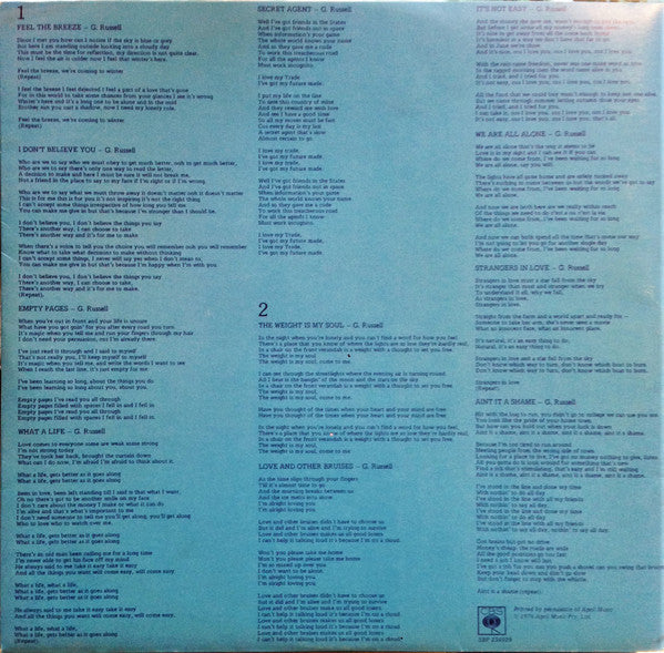 Air Supply – Air Supply LP vinyl record, image 5 of 7