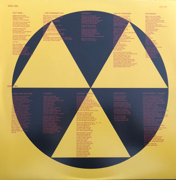 Megadeth – Rust In Peace LP vinyl record, image 5 of 6