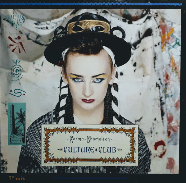 Culture Club – Karma Chameleon / I'll Tumble 4 Ya 12" vinyl record, image 1 of 6