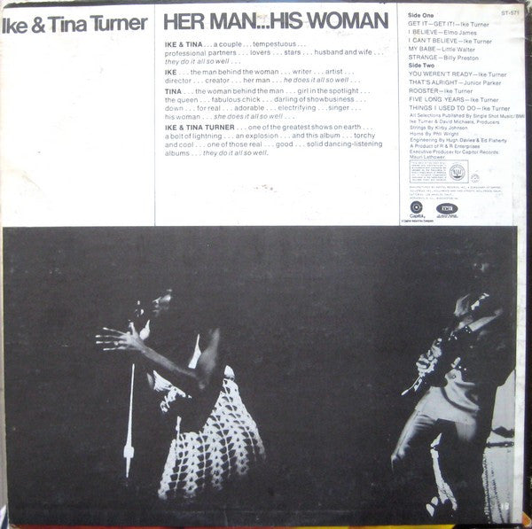 Ike & Tina Turner – Her Man... His Woman LP vinyl record, image 2 of 4