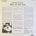 The Bill Evans Trio – Portrait In Jazz LP vinyl record, image 2 of 4