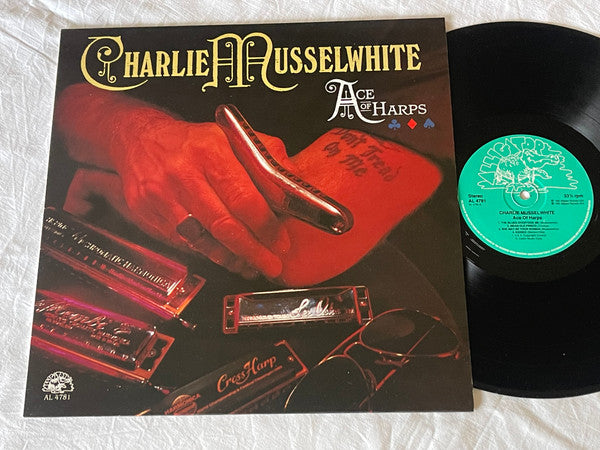 Charlie Musselwhite – Ace Of Harps LP vinyl record, image 3 of 3