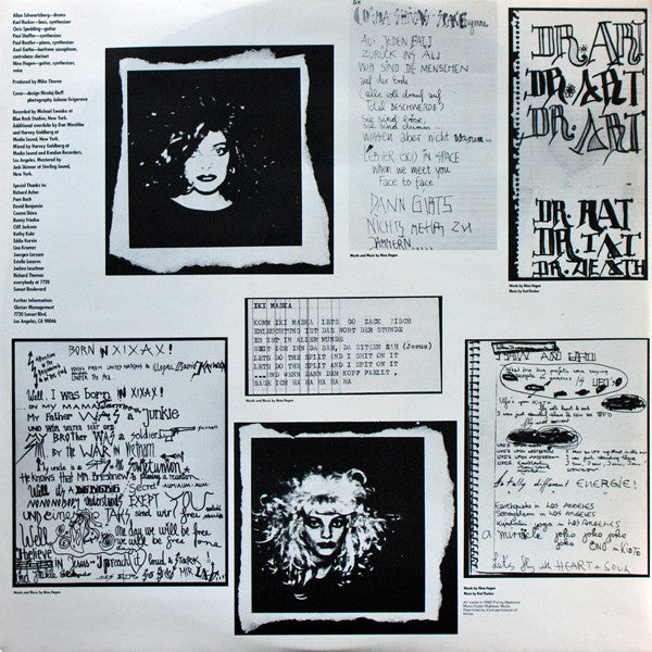 Nina Hagen – Nunsexmonkrock LP vinyl record, image 6 of 6