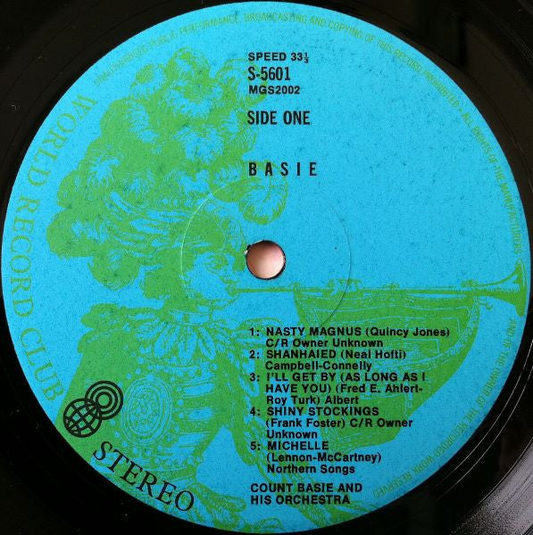 Count Basie Orchestra – Basie LP vinyl record, image 3 of 4