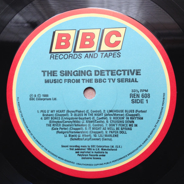 Various – The Singing Detective: Music From The BBC-TV Serial LP vinyl record, image 3 of 4
