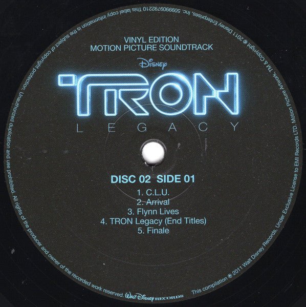 Daft Punk – TRON: Legacy (Vinyl Edition Motion Picture Soundtrack) (2xLP) LP vinyl record, image 7 of 10