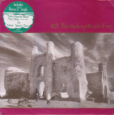 U2 – The Unforgettable Fire LP vinyl record, image 1 of 10