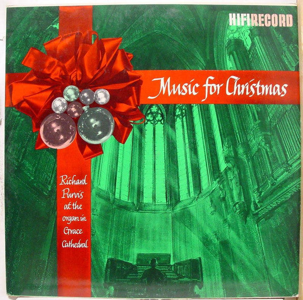 Richard Purvis – Music For Christmas LP vinyl record, image 1 of 6