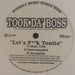 Took Da' Boss – Let's F**k Tonite / After Dark 12" vinyl record, image 1 of 2